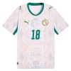 Camisola Senegal Sarr 18 Homen Equipamento 1ª Mundial 2026