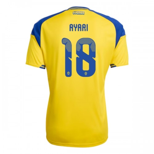 Camisola Suécia Ayari 18 Homen Equipamento 1ª Mundial 2026 Camisola Suécia Ayari 18 Homen Equipamento 1ª Mundial 2026
