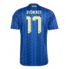 Camisola Suécia Gyokeres 17 Homen Equipamento 2ª Mundial 2026