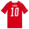 Camisola Suíça Granit Xhaka 10 Homen Equipamento 1ª Mundial 2026 Camisola Suíça Granit Xhaka 10 Homen Equipamento 1ª Mundial 2026