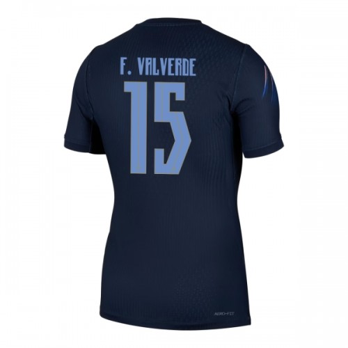 Camisola Uruguai Federico Valverde 15 Homen Equipamento 2ª Mundial 2026 Camisola Uruguai Federico Valverde 15 Homen Equipamento 2ª Mundial 2026