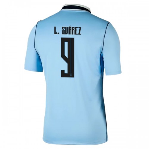 Camisola Uruguai Luis Suarez 9 Homen Equipamento 1ª Mundial 2026 Camisola Uruguai Luis Suarez 9 Homen Equipamento 1ª Mundial 2026