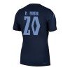 Camisola Uruguai Maximiliano Araujo 20 Homen Equipamento 2ª Mundial 2026 Camisola Uruguai Maximiliano Araujo 20 Homen Equipamento 2ª Mundial 2026