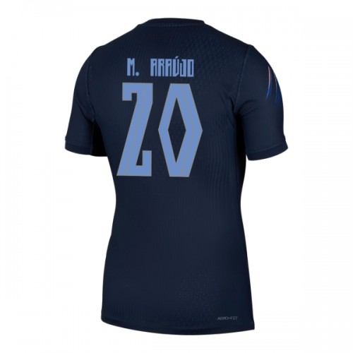 Camisola Uruguai Maximiliano Araujo 20 Homen Equipamento 2ª Mundial 2026 Camisola Uruguai Maximiliano Araujo 20 Homen Equipamento 2ª Mundial 2026