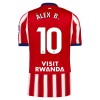 Camisola Atlético Madrid Alex B. 10 Homen Equipamento 1ª 2026-27 Camisola Atlético Madrid Alex B. 10 Homen Equipamento 1ª 2026-27
