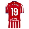 Camisola Atlético Madrid J. Alvarez 19 Homen Equipamento 1ª 2026-27