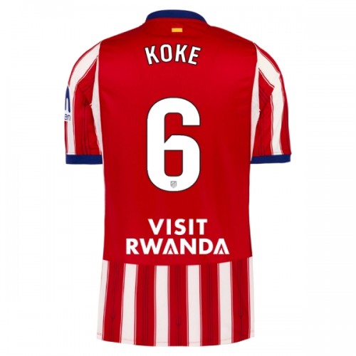 Camisola Atlético Madrid Koke 6 Homen Equipamento 1ª 2026-27 Camisola Atlético Madrid Koke 6 Homen Equipamento 1ª 2026-27