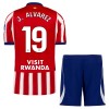 Camisola + Calções Atlético Madrid J. Alvarez 19 Criança Equipamento 1ª 2026-27