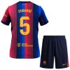 Camisola + Calções FC Barcelona Cubarsi 5 Criança Equipamento 1ª 2026-27