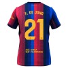 Camisola FC Barcelona Frenkie de Jong 21 Homen Equipamento 1ª 2026-27