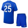 Camisola + Calções Chelsea Caicedo 25 Criança Equipamento 1ª 2026-27
