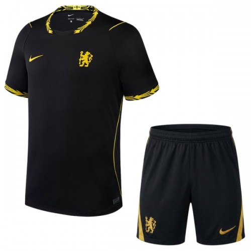 Camisola + Calções Chelsea Criança Equipamento 2ª 2026-27 Camisola + Calções Chelsea Criança Equipamento 2ª 2026-27