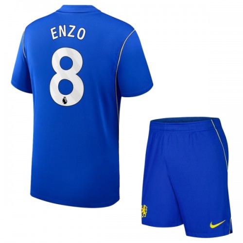 Camisola + Calções Chelsea Enzo 8 Criança Equipamento 1ª 2026-27 Camisola + Calções Chelsea Enzo 8 Criança Equipamento 1ª 2026-27