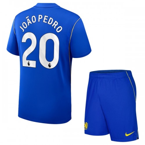 Camisola + Calções Chelsea Joao Pedro 20 Criança Equipamento 1ª 2026-27 Camisola + Calções Chelsea Joao Pedro 20 Criança Equipamento 1ª 2026-27