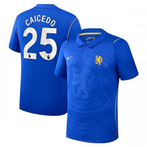 Camisola Chelsea Caicedo 25 Homen Equipamento 1ª 2026-27 Camisola Chelsea Caicedo 25 Homen Equipamento 1ª 2026-27
