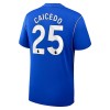 Camisola Chelsea Caicedo 25 Homen Equipamento 1ª 2026-27