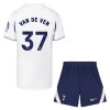 Camisola + Calções Tottenham Hotspur Van De Ven 37 Criança Equipamento 1ª 2026-27 Camisola + Calções Tottenham Hotspur Van De Ven 37 Criança Equipamento 1ª 2026-27