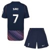 Camisola + Calções Tottenham Hotspur Xavi 7 Criança Equipamento 2ª 2026-27 Camisola + Calções Tottenham Hotspur Xavi 7 Criança Equipamento 2ª 2026-27