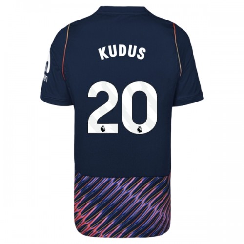 Camisola Tottenham Hotspur Kudus 20 Homen Equipamento 2ª 2026-27 Camisola Tottenham Hotspur Kudus 20 Homen Equipamento 2ª 2026-27