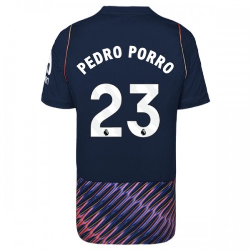 Camisola Tottenham Hotspur Pedro Porro 23 Homen Equipamento 2ª 2026-27 Camisola Tottenham Hotspur Pedro Porro 23 Homen Equipamento 2ª 2026-27