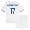 Camisola + Calções Olympique de Marseille Aubameyang 17 Criança Equipamento 1ª 2026-27 Camisola + Calções Olympique de Marseille Aubameyang 17 Criança Equipamento 1ª 2026-27