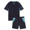 Camisola + Calções Olympique de Marseille Criança Equipamento 2ª 2026-27