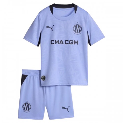 Camisola + Calções Olympique de Marseille Criança Equipamento 3ª 2026-27 Camisola + Calções Olympique de Marseille Criança Equipamento 3ª 2026-27