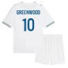 Camisola + Calções Olympique de Marseille Greenwood 10 Criança Equipamento 1ª 2026-27 Camisola + Calções Olympique de Marseille Greenwood 10 Criança Equipamento 1ª 2026-27