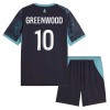 Camisola + Calções Olympique de Marseille Greenwood 10 Criança Equipamento 2ª 2026-27