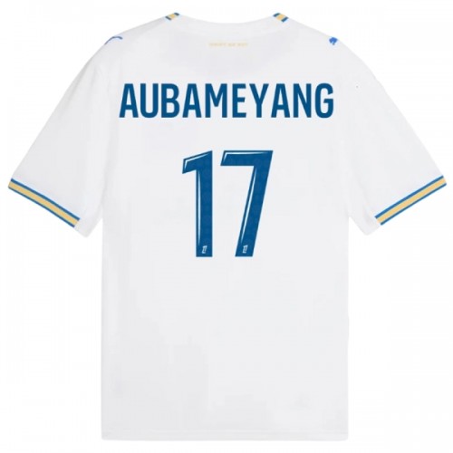 Camisola Olympique de Marseille Aubameyang 17 Homen Equipamento 1ª 2026-27 Camisola Olympique de Marseille Aubameyang 17 Homen Equipamento 1ª 2026-27