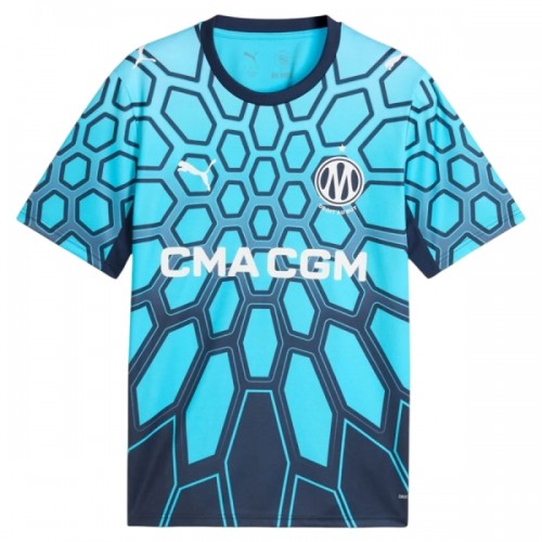 Camisola Olympique de Marseille Homen Equipamento 2ª 2026-27 Azul Camisola Olympique de Marseille Homen Equipamento 2ª 2026-27 Azul
