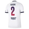 Camisola Paris Saint-Germain Hakimi 2 Homen Equipamento 2ª 2026-27