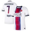 Camisola Paris Saint-Germain Kvaratskhelia 7 Homen Equipamento 2ª 2026-27 Camisola Paris Saint-Germain Kvaratskhelia 7 Homen Equipamento 2ª 2026-27
