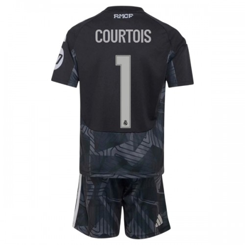 Camisola + Calções Guarda-Redes Real Madrid Courtois 1 Criança Equipamento 1ª 2026-27 Camisola + Calções Guarda-Redes Real Madrid Courtois 1 Criança Equipamento 1ª 2026-27