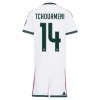Camisola + Calções Real Madrid Tchouameni 14 Criança Equipamento 1ª 2026-27 Camisola + Calções Real Madrid Tchouameni 14 Criança Equipamento 1ª 2026-27