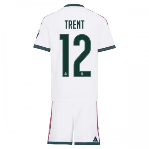 Camisola + Calções Real Madrid Trent Alexander-Arnold 12 Criança Equipamento 1ª 2026-27 Camisola + Calções Real Madrid Trent Alexander-Arnold 12 Criança Equipamento 1ª 2026-27