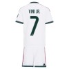 Camisola + Calções Real Madrid Vini JR 7 Criança Equipamento 1ª 2026-27 Camisola + Calções Real Madrid Vini JR 7 Criança Equipamento 1ª 2026-27