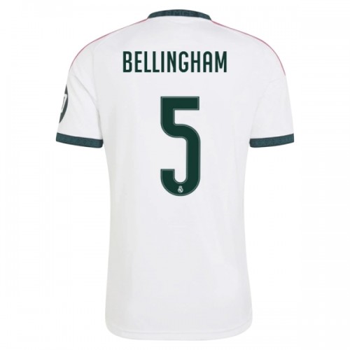 Camisola Real Madrid Bellingham 5 Homen Equipamento 1ª 2026-27 Camisola Real Madrid Bellingham 5 Homen Equipamento 1ª 2026-27