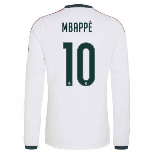 Camisola Real Madrid Mbappé 10 Manga Comprida Homen Equipamento 1ª 2026-27 Camisola Real Madrid Mbappé 10 Manga Comprida Homen Equipamento 1ª 2026-27