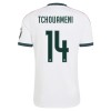 Camisola Real Madrid Tchouameni 14 Homen Equipamento 1ª 2026-27
