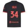 Camisola AC Milan Gila 34 Homen Equipamento 3ª 2026-27 Camisola AC Milan Gila 34 Homen Equipamento 3ª 2026-27