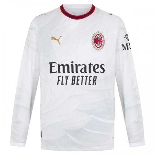 Camisola AC Milan Manga Comprida Homen Equipamento 2ª 2026-27 Camisola AC Milan Manga Comprida Homen Equipamento 2ª 2026-27