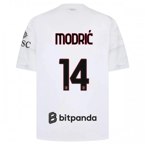 Camisola AC Milan Modrić 14 Homen Equipamento 2ª 2026-27 Camisola AC Milan Modrić 14 Homen Equipamento 2ª 2026-27