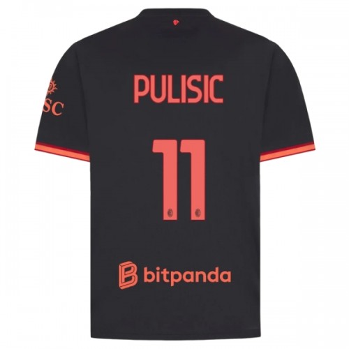 Camisola AC Milan Pulisic 11 Homen Equipamento 3ª 2026-27 Camisola AC Milan Pulisic 11 Homen Equipamento 3ª 2026-27
