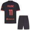 Camisola + Calções AC Milan Pulisic 11 Criança Equipamento 3ª 2026-27 Camisola + Calções AC Milan Pulisic 11 Criança Equipamento 3ª 2026-27