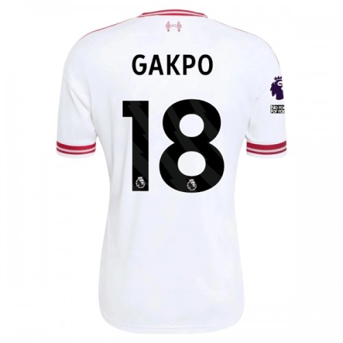 Camisola Liverpool Gakpo 18 Homen Equipamento 2ª 2026-27 Camisola Liverpool Gakpo 18 Homen Equipamento 2ª 2026-27