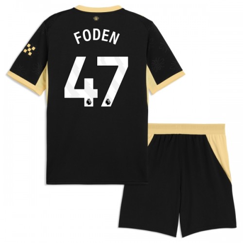 Camisola + Calções Manchester City Foden 47 Criança Equipamento 2ª 2026-27 Camisola + Calções Manchester City Foden 47 Criança Equipamento 2ª 2026-27