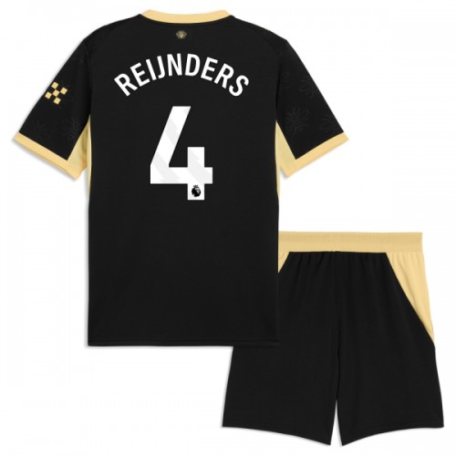Camisola + Calções Manchester City Reijnders 4 Criança Equipamento 2ª 2026-27 Camisola + Calções Manchester City Reijnders 4 Criança Equipamento 2ª 2026-27