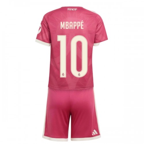 Camisola + Calções Real Madrid Mbappé 10 Criança Equipamento 3ª 2026-27 Camisola + Calções Real Madrid Mbappé 10 Criança Equipamento 3ª 2026-27