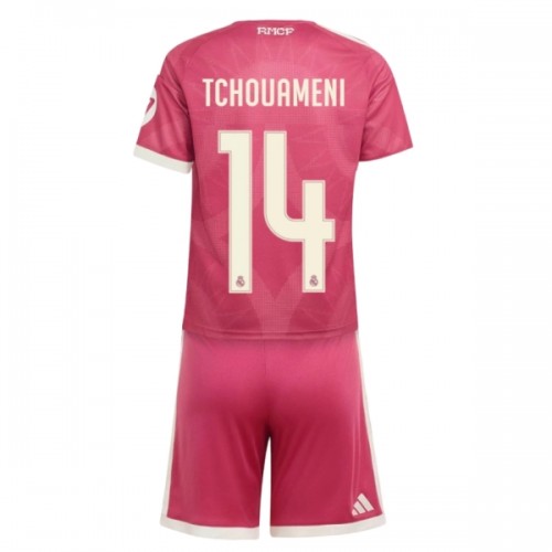 Camisola + Calções Real Madrid Tchouameni 14 Criança Equipamento 3ª 2026-27 Camisola + Calções Real Madrid Tchouameni 14 Criança Equipamento 3ª 2026-27